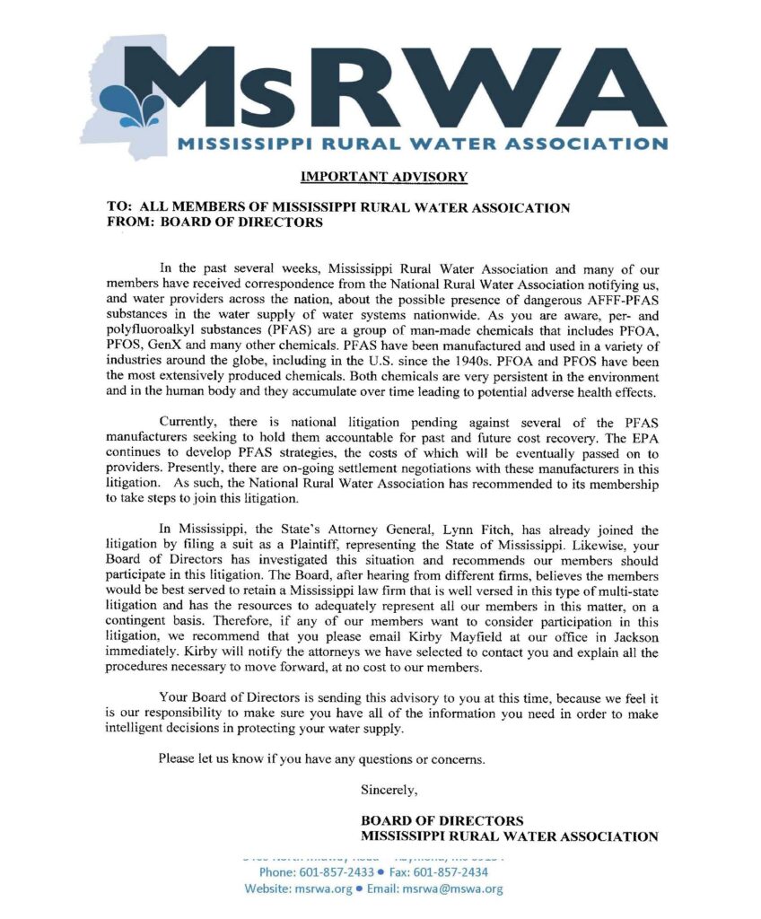 EPA Issues Proposed PFAS National Primary Drinking Water Regulations ...